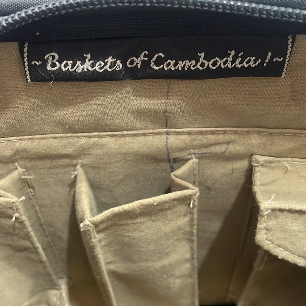 BASKETS OF CAMBODIA Wicker Bag - Picture 8 of 10